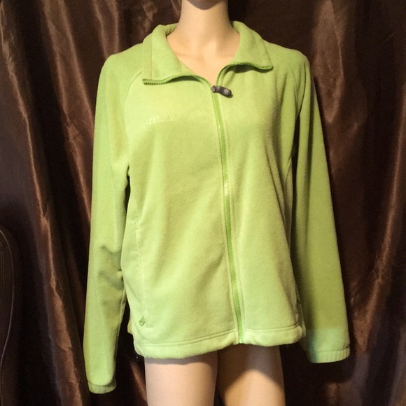 Columbia Jackets & Blazers - Columbia Plush Green Jacket Women’s XL